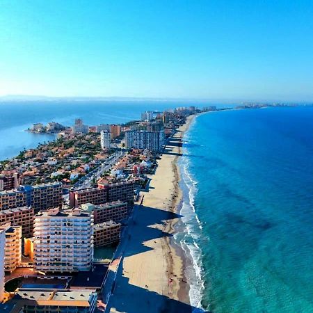 M&G Cozy Studio Apartment -Beachfront,Wifi,Aircon,Fullyequipped La Manga del Mar Menor Luaran gambar